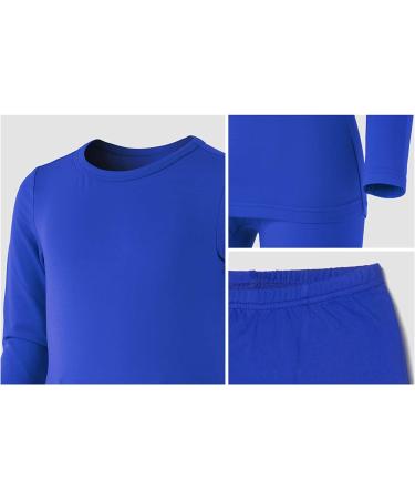TSLA Kids Thermal Underwear Set - Soft Fleece Lined Long Johns for Boys and Girls - Winter Base Layer in Orange (Size 20) - Buy Online on GoSupps.com