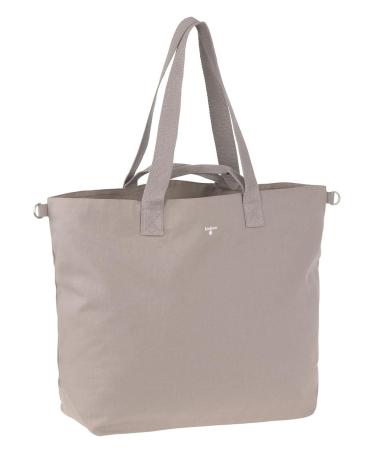 L SSIG Baby Shopping Bag - Organic Cotton Stroller Bag | Washable Taupe Green Label Shopper - Perfect for Parents - Buy Online on GoSupps.com