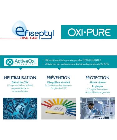  Efiseptyl Efiseptyl - Oxi-pure Halitosis Protection Toothpaste - 12H Fresh Breath - Proven Effectiveness - 75 ml - Buy Online on GoSupps.com