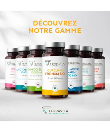 Turmipure Gold Organic Turmipure Gold | 60 Capsules of 300mg of Patented Curcumin | 2 Month Cure | Absorption 24x Superior to Curcumin 95% Standard | Black Pepper Free | Made in France | Terravita - Buy Online on GoSupps.com