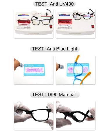 Tofox Children s Blue Light Filter Glasses | Anti-UV Safety Glasses for Boys & Girls | TR90 Frame Anti-Fatigue | Color 4 - Buy Online on GoSupps.com