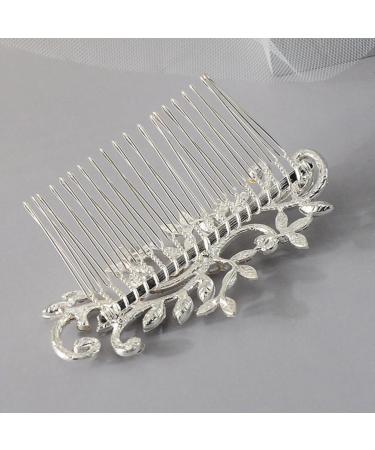 ifundom Comb Hair Piece Bride Hair Comb Sparkling Hair Comb Wedding Prom Styling Hair Accessory - Buy Online on GoSupps.com