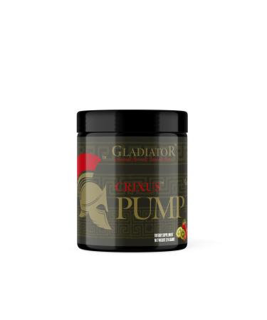 Crixus Pump Stimulant Free Nitric Oxide Pre-Workout Powder | Strength Performance | Great Taste for Men & Women (30 Servings Stawberry Kiwi) Stawberry Kiwi 9.52 Ounce (Pack of 1)