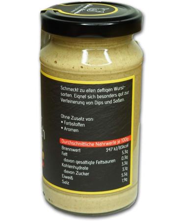  Robert Kriewitz Ueckerm nde horseradish mustard - Robert Kriewitz butcher shop - 200 ml - Buy Online on GoSupps.com