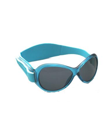 KidzBanz Retro Sunglasses Aqua 2-5 Years 100% UVA Protection Aqua One Size