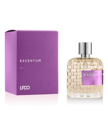 Excentum EDP Unisex 100ml Perfume - Sophisticated Citrus and Green Top Notes - Floral Heart with Richness of Rose Jasmine & Lily - Warm Woody Base Notes Mix with Amber - Made in Italy 3.4 Fl Oz (Pack of 1) Excentum