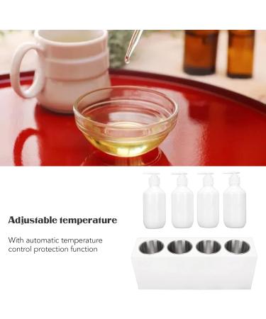Buy Spa Massage Oil Heater - 4 Hole Lotion Warmer with 9 Speed Temperature Control | Fast Heating Essential Oils for Beauty Salons - Buy Online on GoSupps.com