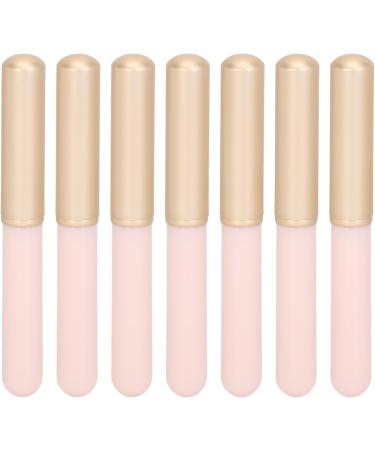 Lip Makeup Brush Round Head Pink Handle Lip Brush Cover Daily Use - Buy Online on GoSupps.com