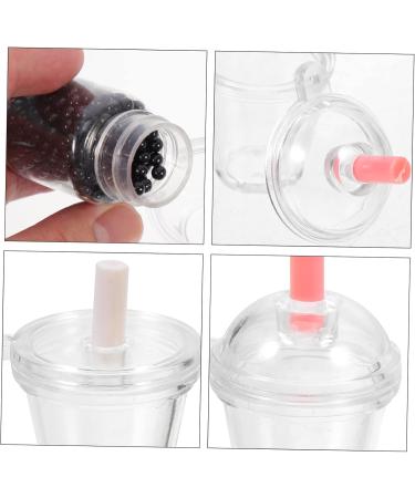 Anneome 1 Set Mini Pearl Milk Tea Phone Accessories Key Chain Making Kit Pearl Tea Pendant Charm Decorate - Buy Online on GoSupps.com