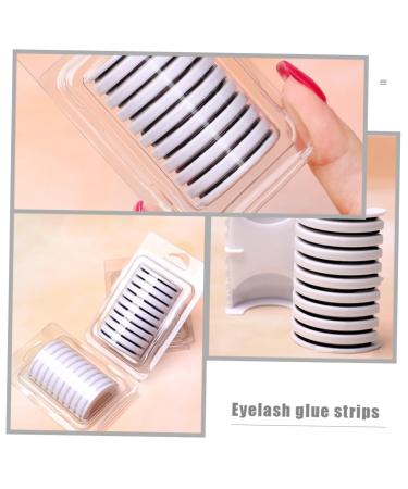 minkissy 3 Boxes jelly eyelash fake eyelashes resin glue Fake eyelashes Adhesive strip false eyelashes - Buy Online on GoSupps.com
