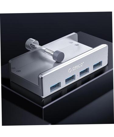 Minkissy 3-Pack 4-Port USB 3.0 Hub with Power Supply - Silver Charger for Computers (8.9 x 4.6 cm) - International Shipping Available - Buy Online on GoSupps.com