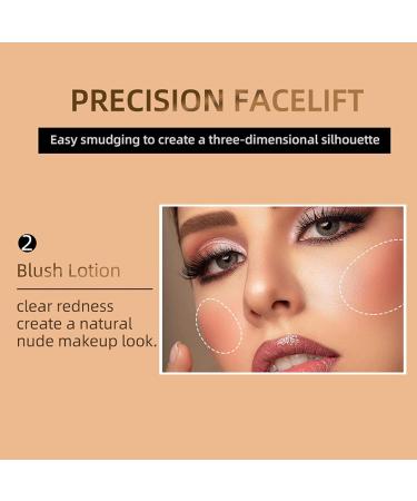 Long-Lasting Liquid Facial Blush with Pillow Applicator - Creamy Smooth Formula - Wall Pink #03 - 15g (1 Pack) | Shop Internationally - Buy Online on GoSupps.com