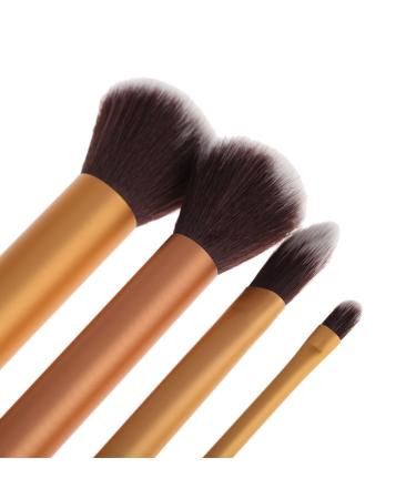 TRIXES Set of 4 Soft Makeup Brushes in Hanging Bag - Perfect for Foundation & Powder | International Shipping Available - Buy Online on GoSupps.com