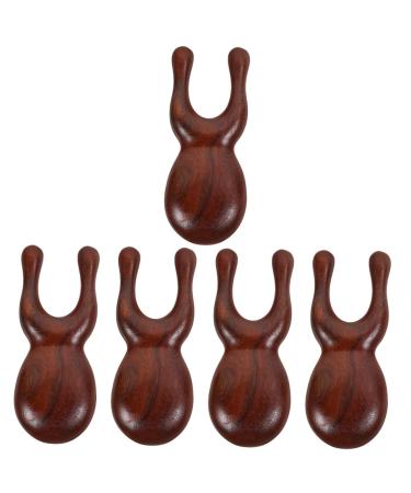 Beavorty 5st Massage device Shiatsu Massage Tool Acupuncture Point Scrapping for the face nasal scrap Household High-quality boutique comb H lzerner Kamm Reisenkamm 9.00x3.50x1.50cmx5PC as shown x 5 pieces