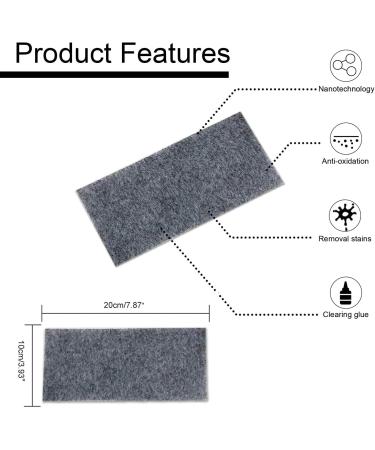 Magic Car Scratch Repair Cloth Nano Sparkle Cleaning Cloth for Car Scratch Remover Car Scratch Repair Nano Cloth (6 PCS 7.87 * 3.93in) 6 Pcs 7.87*3.93in - Buy Online on GoSupps.com