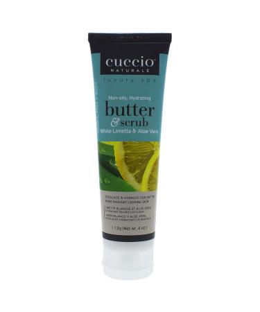 Cuccio Limetta & Aloe Vera Butter Scrub 118 ml - Nourishing Exfoliating Scrub for Glowing Skin | International Shipping Available - Buy Online on GoSupps.com