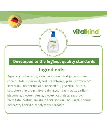 Premium Natural Sensitive Face Wash for Boys | Safe & Gentle Children's Cosmetic - Buy Online on GoSupps.com