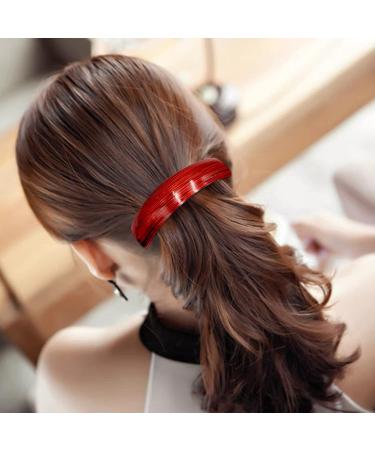 Barrettes Retro Hair Barrettes XPOOP Hair Clips Hair Clips Women Hair Clips for Fine Hair Hair Clips for Women Hair Barrettes Classic Automatic Hair Clip Simple Spring Hair Clips Hair Slides - Buy Online on GoSupps.com