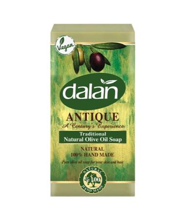 Dalan Antique 100% Olive Oil Soap 5x180gr Dry Skin Anti Dandruff Hand Made Soap