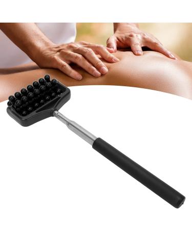 Verdant Touch Adjustable Head Roller Telescopic Massager | Back Roller & Arm Scratcher for Muscle Relaxation - International Shipping - Buy Online on GoSupps.com