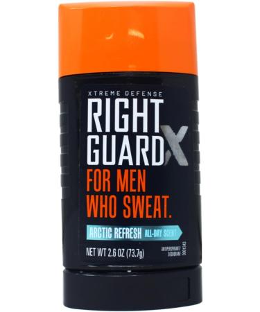 Right Guard Total Defense 5 Antiperspirant Deodorant - Invisible Solid Arctic Refresh 2.6 Oz (Pack of 2) - Long-Lasting Protection Fresh Scent International Shipping Available - Buy Online on GoSupps.com