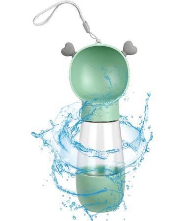 Portable Dog Water Bottle - Edoxus Large Pet Water Bottle (Green) | Ideal for Outdoor & Travel - Buy Online on GoSupps.com