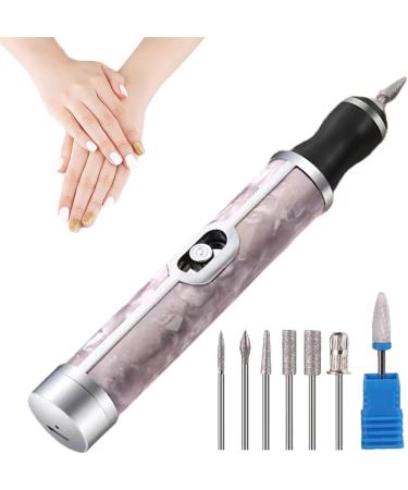 1 set nail file hardware nail file electric nail file 4 speeds electric nail file professional manicure tool toenail sharpener kit smooth file for nail polishing 1pc(pink) - Buy Online on GoSupps.com