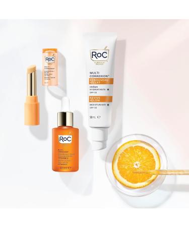 RoC Multi Correxion Revive + Glow Moisturiser SPF 30 Vitamin C Hydration & Sun Protection UVA/UVB Protection - 50 ml - Buy Online on GoSupps.com