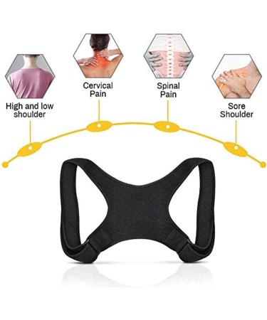 Boys Girls Adjustable Posture Corrector Back Support Children Shoulder Belt Rectify Straighten Correction Pain Relief Beauty Kid - Buy Online on GoSupps.com
