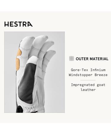 Hestra Ergo Grip Active Gloves 8 - Grey/Off-White | Premium International Shipping Available - Buy Online on GoSupps.com