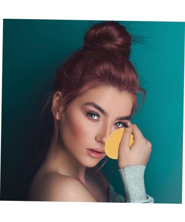 FRCOLOR 20 Pcs Yellow Beauty Sponges - Makeup Puffs & Cleansing Facial Sponges for Flawless Skin Care - Buy Online on GoSupps.com