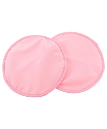 Healeved 2st breastfeeding bread for the breast castor oil pads for thyroid detoxification castor oil compresses silent inserts with essential oils soft oil packs fabric sleep wrapping paper pink 23.5x23.5cm