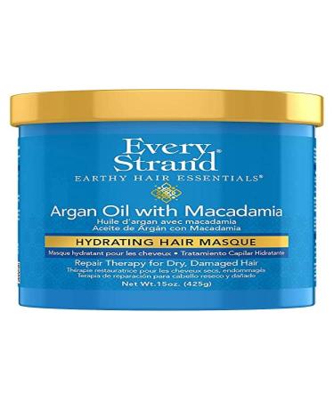 Every Strand Argan Oil With Macadamia Hydrating Hair Masque  15 Oz