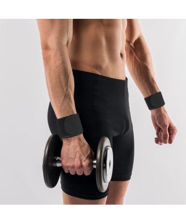 Comnico 2 Compression Bandage Sport Hat - Adjustable Elastic Tennis Training & Weightlifting (Black) - Buy Online on GoSupps.com