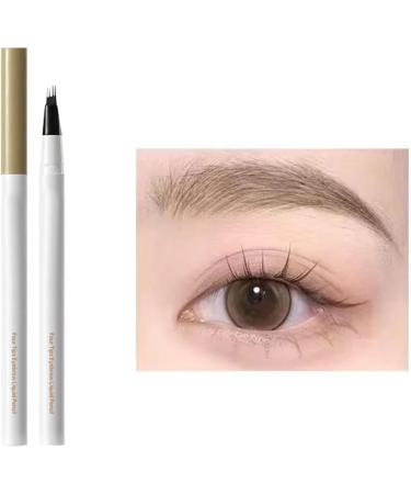 Eyebrow Pen Eyebrow Pencil with Fork Eyebrow Makeup Long Lasting Eyebrow Pen Creates Natural Looking Brows (Coffee) - Buy Online on GoSupps.com
