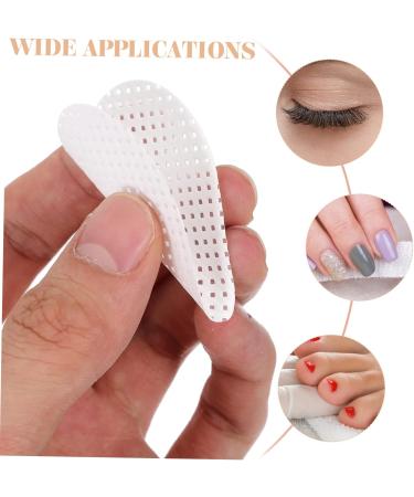 POPETPOP 400 Sheets Eyelash Cleaning Pads Heart Shaped Nail Wipes Cotton Nail Wipes Valid Gel Nail Remover Wipes Lash Glue Cleaning Cloth Nail Wipes for Gel Nails Major - Buy Online on GoSupps.com
