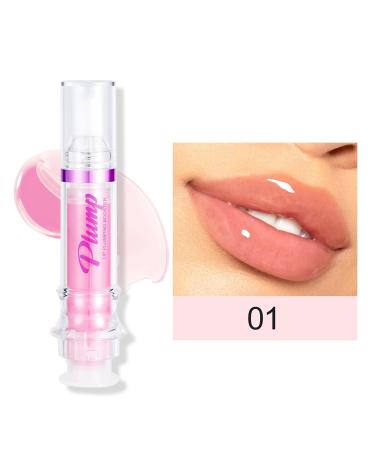 Erinde Lip Plumper Gloss Natural Spicy Lip Plumping Booster Ultra-Hydrating & Nourishing Plump Lip Plumper Glossy Finish Fuller Lip Plumping Oil for Women Girls 01# - Buy Online on GoSupps.com