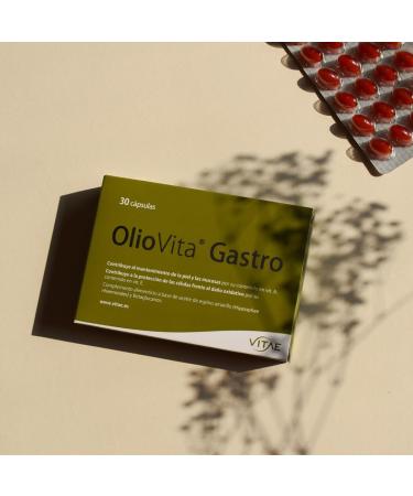  Vitae Vitae Oliovita Gastro 60 Capsules | Digestive Care | Sea Buckthorn (High in Omega7) | Intestinal Mucosa | Hydration Revolutio - Buy Online on GoSupps.com