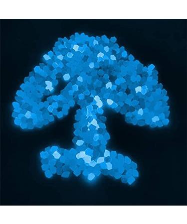 Glowing Blue BallHull 1.4cm Fish Tank Gravel Rocks - 300 Pcs for Fish, Turtles, Gardens, Flower Pots - Buy Online on GoSupps.com