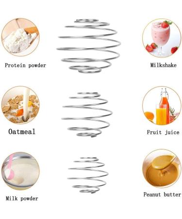 Buy 3PCs Stainless Steel Shaker Balls - Perfect Mixer for Protein Drinks & Bottles | Durable Wire Whisk Ball - Buy Online on GoSupps.com