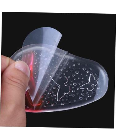 NOLITOY Forefoot Pad Toe Protector Sandal Slippers | Metatarsal Support Gel Insoles for Women | Pink Thong Sandal Liners - Buy Online on GoSupps.com