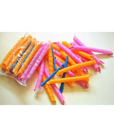 40 Pack Magic Hair Rollers with 3 Styling Hooks for Long Hair 22 (55cm) - Buy Online on GoSupps.com
