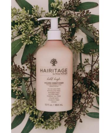 Hairitage Held High Hydrating Volume Conditioner 13 oz | Nourishes & Detangles Dry Fine Hair with Jojoba Oil | Ideal for Hair Types 2B-4C - Buy Online on GoSupps.com