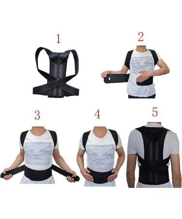 Xs-5Xl Size Posture Corrector for Teens Women Men Back Brace Support Belt Spine and Back Support Straightener Waistband Providing Relief for Hunchback (Size : XXL) (X) - Buy Online on GoSupps.com