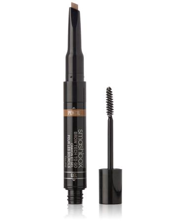 Smashbox Brow Tech To Go Gel 2-In-1 Double Ended Pencil  Taupe 0.007 Ounce