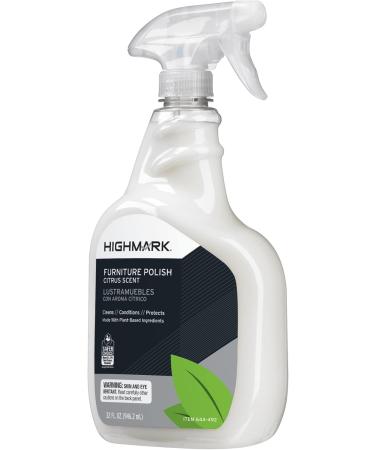 Highmark Furniture Polish Cleaner - Citrus Scent 32 Oz | International Shipping Available - Buy Online on GoSupps.com