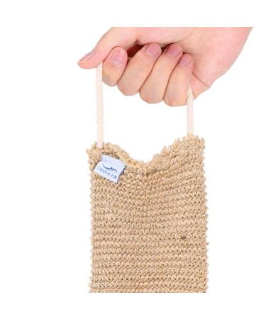 Lurrose 2pcs Ramie Jute Body Scrubber Belt - Exfoliating Back Scrubber for Bath Shower - Home Travel SPA Essential - Buy Online on GoSupps.com