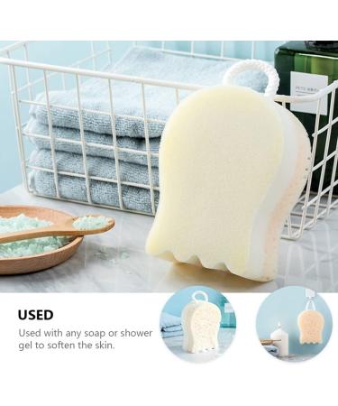 EXCEART Bath Sponge Set - 2 Pcs Exfoliating Mesh Shower Balls & Facial Pads for Ultimate Bathing Experience - Buy Online on GoSupps.com