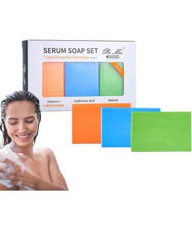 Anulely Moisturising Cleansing Piece Moisturising Soap Piece | Skin Revitalising Body Exfoliating Soap Piece with Natural Fragrance Gentle Bath Additives for Face Hands and - Buy Online on GoSupps.com