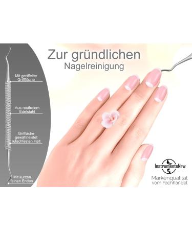 Buy Short Corner Lifter Double Instrument - Long Fine Ends for Perfect Manicure/Pedicure | International Shipping Available - Buy Online on GoSupps.com